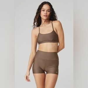 Alo Yoga Airlift Intrigue Bra and Shorts Set